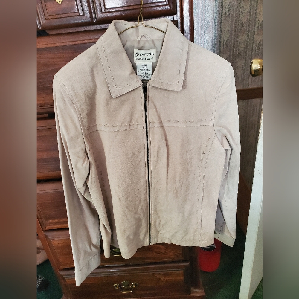 St. John's Bay Washable Suede Jacket